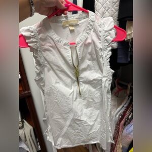 Michael Kors white top size XS